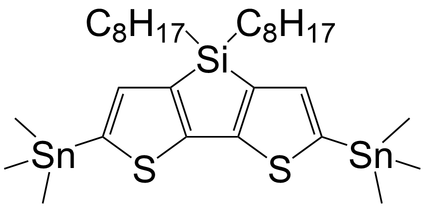 2,6-二(三甲基锡)-4,4-二辛基-二噻吩并噻咯/1160106-15-9